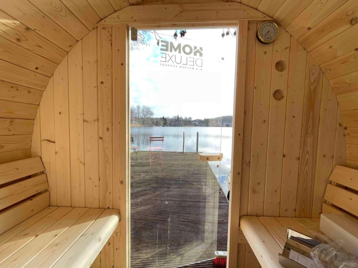 Gartenhaus Mit Sauna Am Buckowsee, Maerkische Schweiz Exterior foto